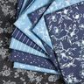 Chambray Små rosor – marinblått/yllevit,  thumbnail number 5