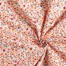 Bomullstyg Kretong spridda blommor – rose/persikofärgad,  thumbnail number 3