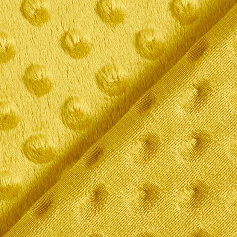 Mysfleece präglade prickar – currygul,  image number 4