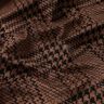 Sammetsjersey med Glencheck-rutor – brun/svart,  thumbnail number 2