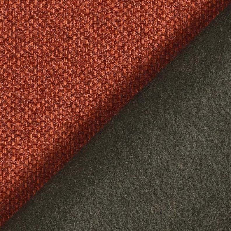 Stoppningstyg fin reliefstruktur – terracotta,  image number 3