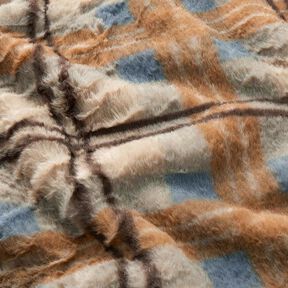 fuskpäls stora rutor – anemon,  fuskpäls stora rutor – anemon,