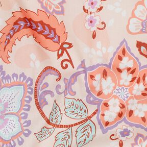Bomullsvoile Stella | Nerida Hansen – apricot/lavender, 