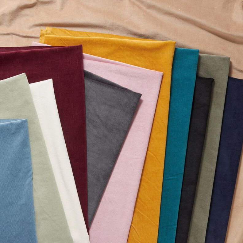 Finrandig manchesterstretch – senap,  image number 5