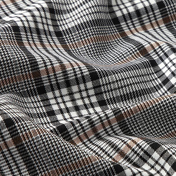 Byxtyg Stretch Glencheck – beige, image number 2