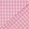 Bomullspoplin Check | Poppy Fabrics – ljusrosa/pastellviolett,  thumbnail number 4