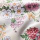 dekorationstyg gobeläng blandade blommor – yllevit/fläder,  thumbnail number 2