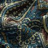 Dekorationstyg Gobeläng Mandala Blommor – svart/blå,  thumbnail number 2