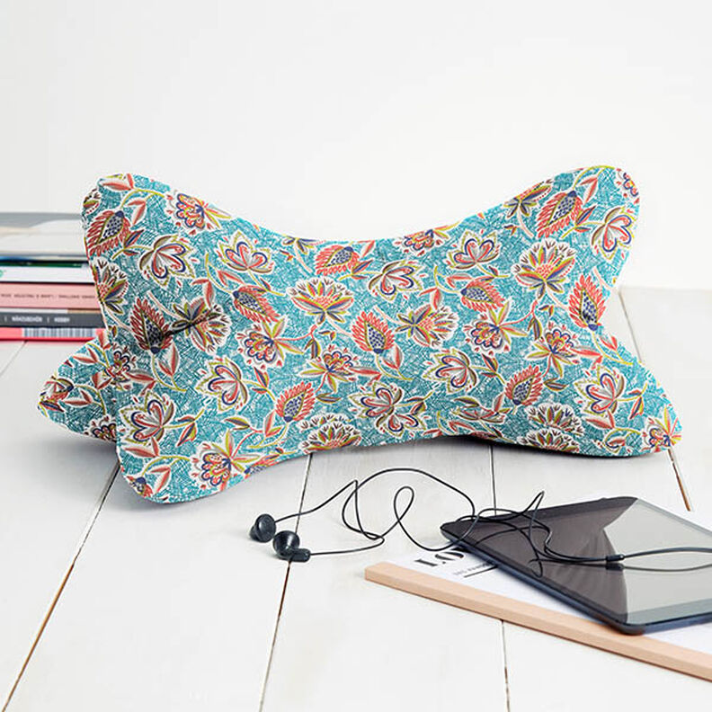 Kretong etnoblad – petrol,  image number 7