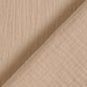 Muslin/Dubbel-krinkelväv – mörkbeige,  thumbnail number 4