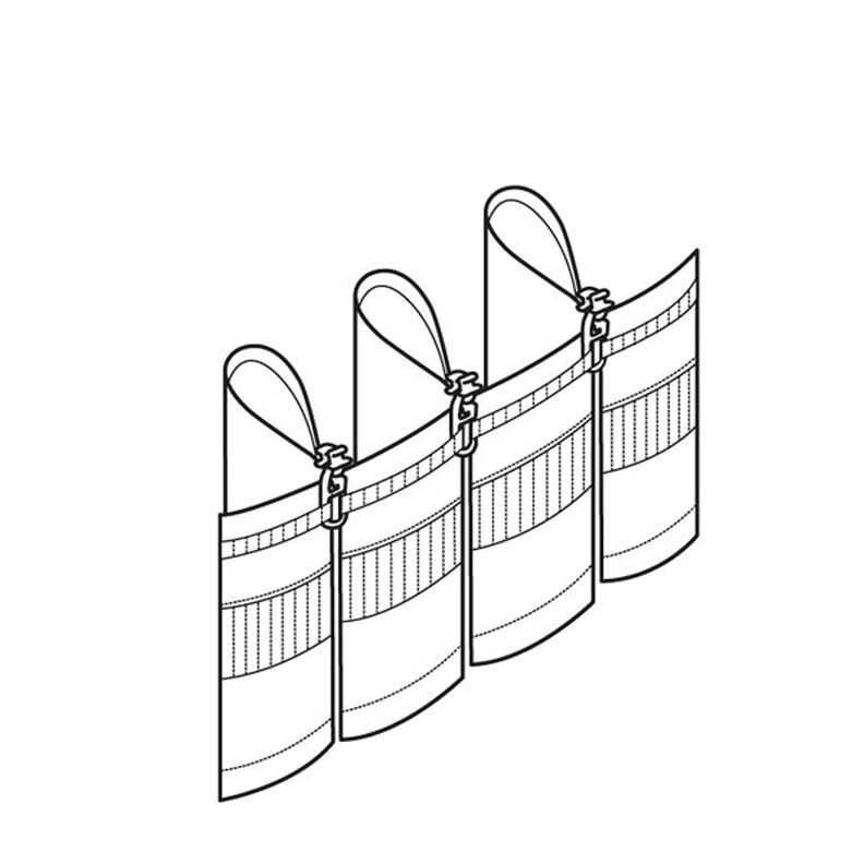 Veckband 1x, 90 mm – transparent | Gerster,  image number 6