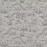 Alpfleece Dinosaurier – silver/svart,  thumbnail number 1