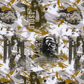Bomullsjersey kamouflage | Star Wars – yllevit, 