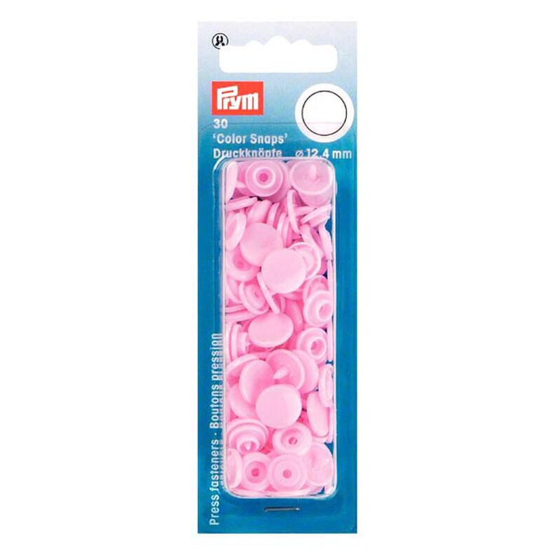 Tryckknappar Color Snaps 13 – rosa | Prym,  image number 1