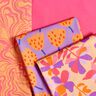 Bomullssatin Cloverdale | Nerida Hansen – apricot/pink,  thumbnail number 5