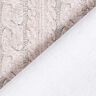 French Terry Sommarsweat kabelstickat tryck – ljusbeige,  thumbnail number 4