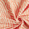 GOTS French Terry Sommarsweat Zebra | Tula – ljusbeige/brandgul,  thumbnail number 3
