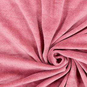 Plyschtyg uni – gammalt rosa, 