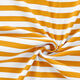 Bomullsjersey Breda ränder – senap/vit,  thumbnail number 3