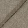 Linnetyg ramie mix stonewashed, kraftig kvalitet – mörk gråbrun,  thumbnail number 3