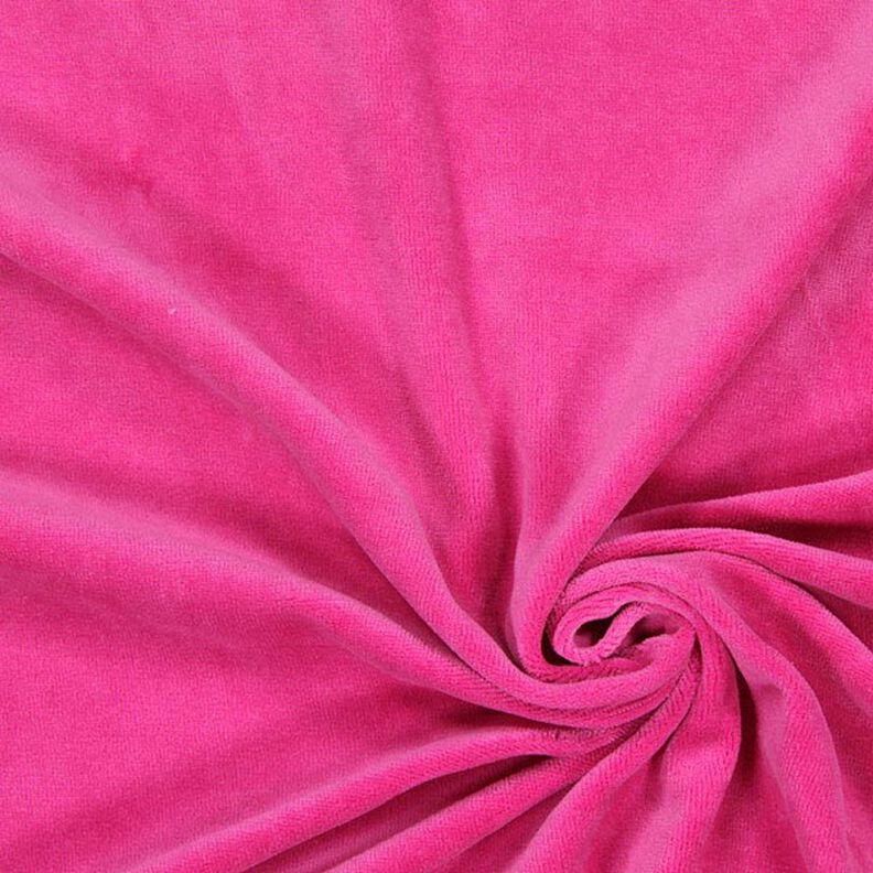 Plyschtyg uni – intensiv rosa,  image number 1