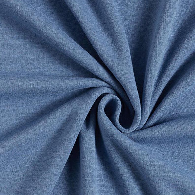 Alpfleece Mjuk sweat Enfärgat – jeansblå,  image number 1