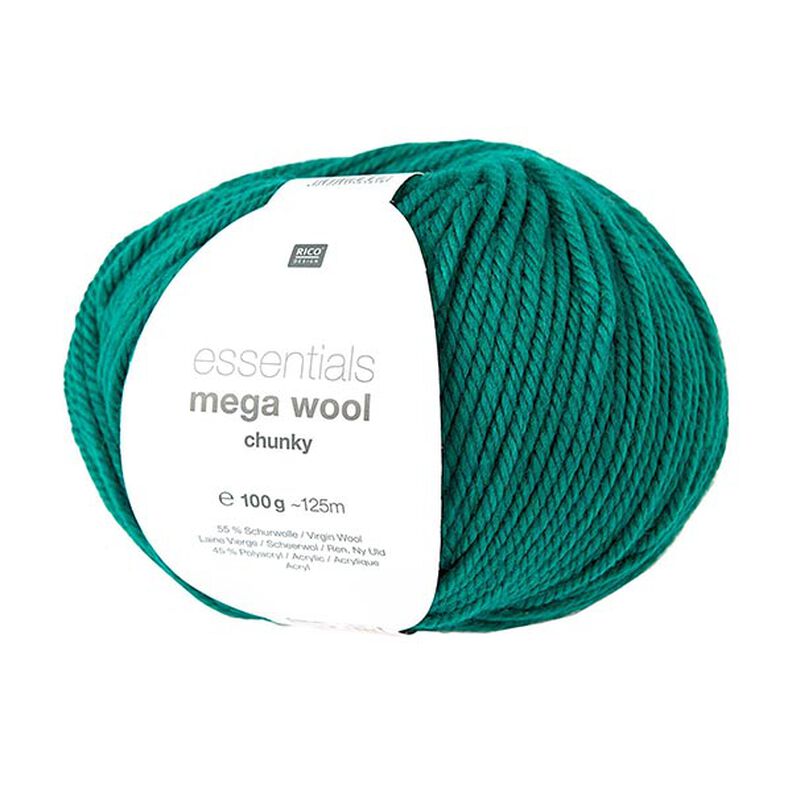 Essentials Mega Wool chunky | Rico Design – gräsgrönt,  image number 1