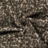stickad bouclé leo – svart/rådjursbrun,  thumbnail number 3