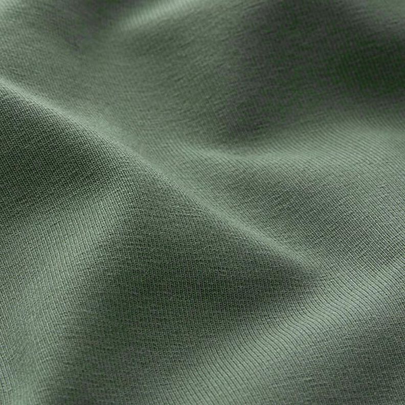 Bomullsjersey medium enfärgad – pinjegrön,  image number 4