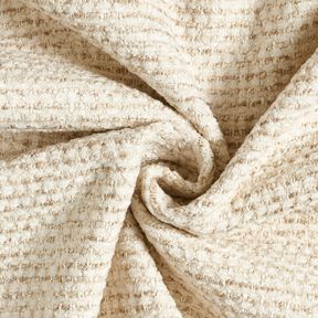 Stoppningstyg färgglad bouclé-look – ljusbeige/cashew, 