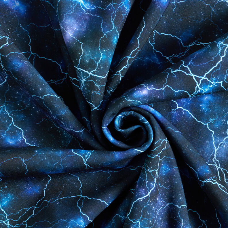 Softshell åskväder Digitaltryck – nattblå,  image number 4