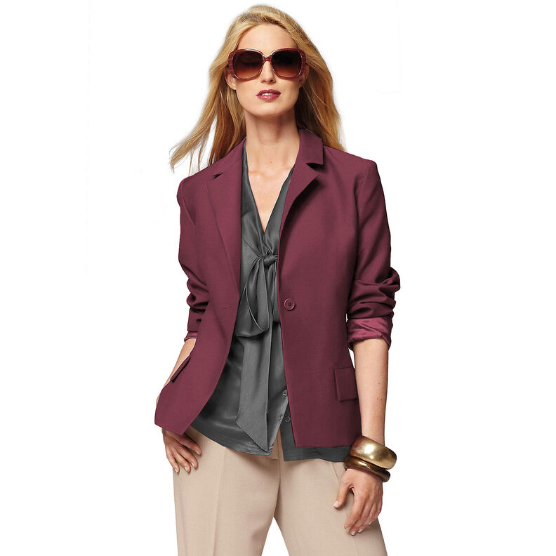 Bomullskypert Stretch – merlot,  image number 5