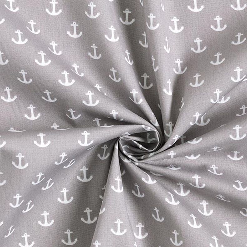 Poplin ankare – grått,  image number 3