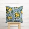 Dekorationstyg Gobeläng citronblomma – blå/grön,  thumbnail number 6