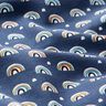 Bomullsjersey Små regnbågar – indigo,  thumbnail number 2