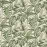 Dekorationstyg Halvpanama målad monstera – kräm/pinjegrön,  thumbnail number 1