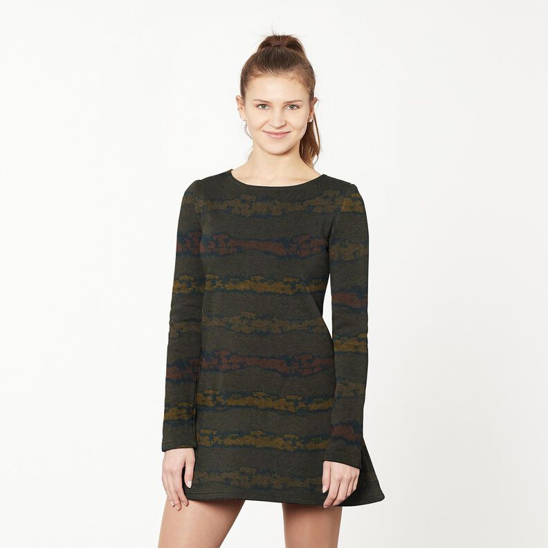 Romanitjersey rufsiga vattenlinjer – mörkbrun/svart, image number 6