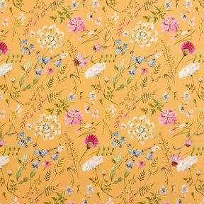 Outdoortyg Canvas Vilda blommor – solgult, 