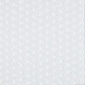 Bomullstyg Engelskt broderi Blommiga diamanter | Poppy Fabrics – vit, 