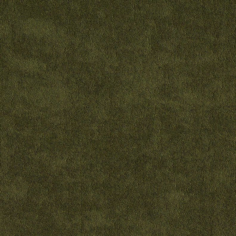 Frottétyg Stretch Enfärgat – mörk-oliv,  image number 4