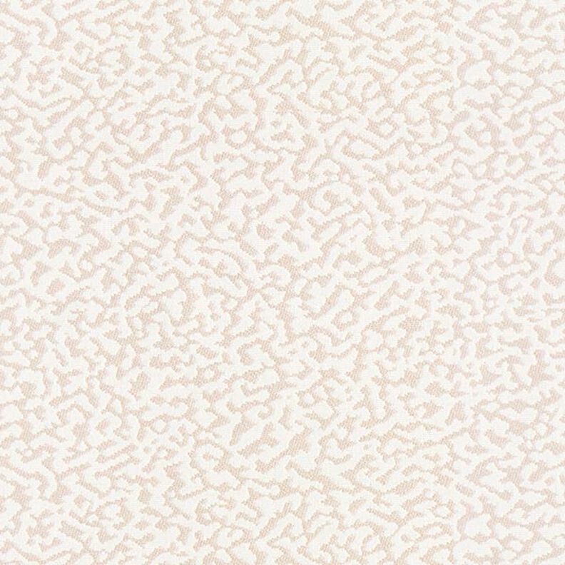 Möbeltyg Jacquard Abstrakt leopardmönster stort – kräm/beige,  image number 1