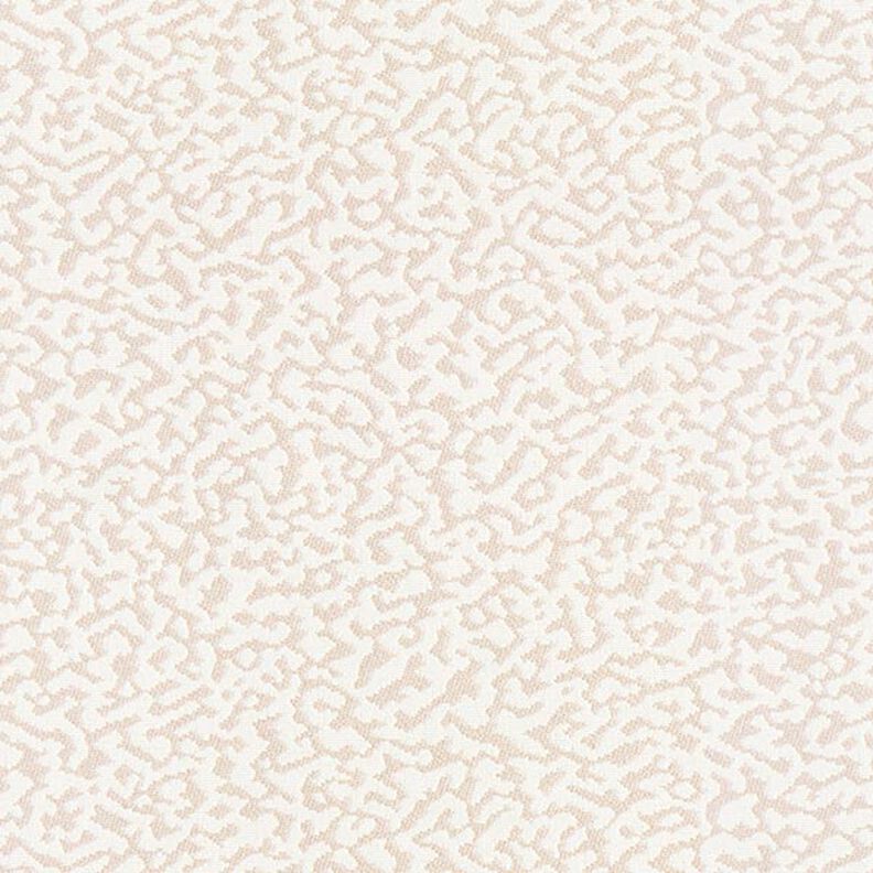 Möbeltyg Jacquard Abstrakt leopardmönster stort – kräm/beige,  image number 1