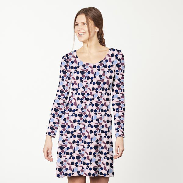 Bomullsjersey Småsten – rose, image number 5