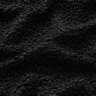 Strick Bouclé enfärgad – svart, 