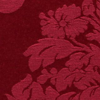Dekorationstyg Jacquard Damasco 280 cm – kaminrött, 