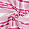 Viskosjersey krinklad – vit/pink,  thumbnail number 4