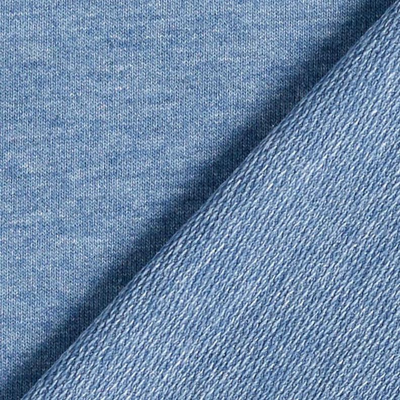 Fin, fransk frotté Melange – jeansblå/grått,  image number 5