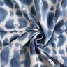 GOTS French Terry Leopardmönster i batik | TCC x LOOKS by Wolfgang Joop – lysande blå/kräm,  thumbnail number 5