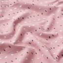Bomullsjersey Konfetti ränder | PETIT CITRON – gammalt rosa, 