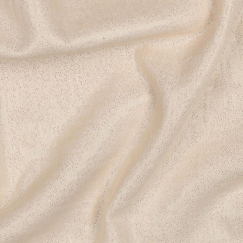 Muslin/Dubbel-krinkelväv Fina glitterprickar | Poppy Fabrics – sand,  image number 2